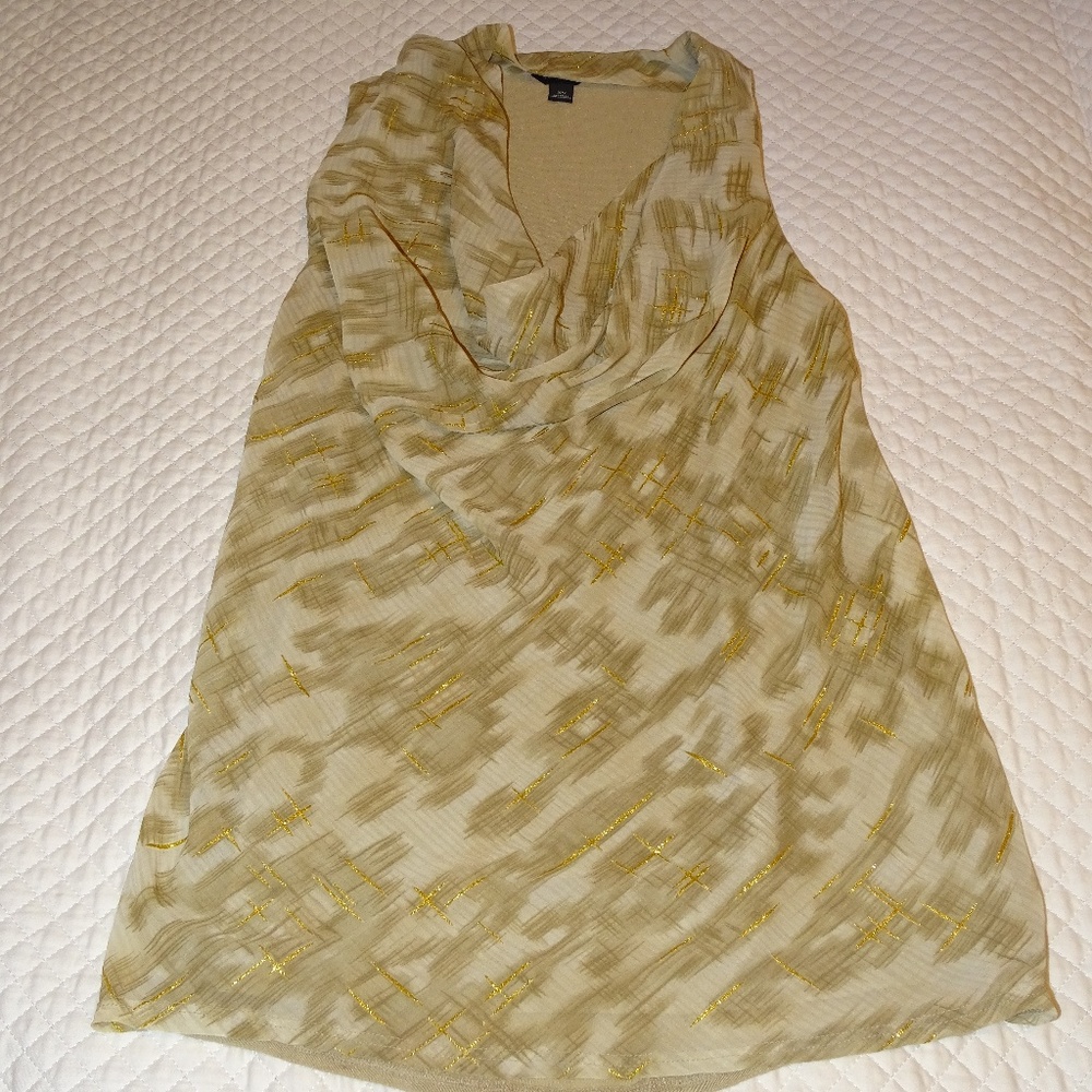 Ann Taylor Cowl Neck Halter